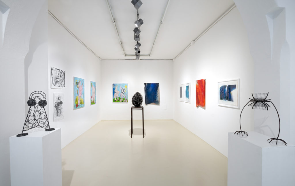 Intérieurs de la Galerie Antonio Battaglia à Milan