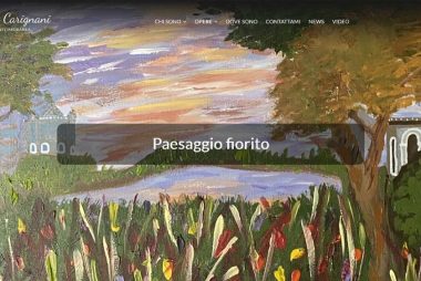Sito web dell'artista contemporanea Anna Carignani