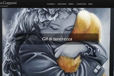 Sito web dell'artista contemporanea Anna Copponi