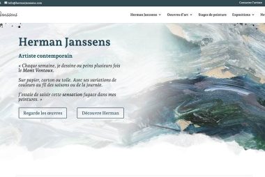 Herman Janssens, artista contemporaneo che promuove le sue opere on line