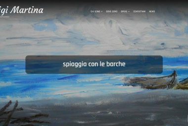 Sito web dell'artista contemporaneo Luigi Martina