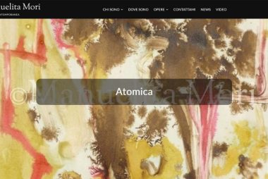 Sito web dell'artista contemporanea Manuelita Mori dedicato alla promozione dell'arte e alla vendita di quadri online