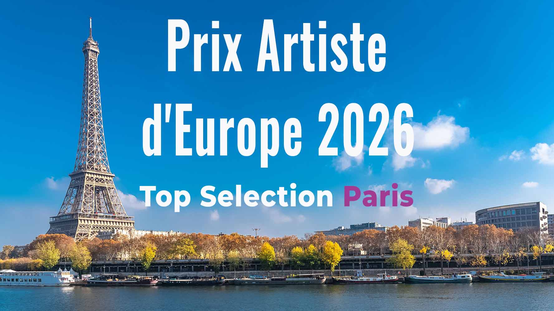 Prix Artiste d'Europe 2026 – Paris