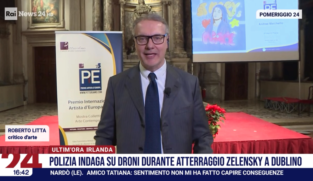 Roberto Litta, critico d'arte e volto RAI Roberto Litta, critico internazionale d'arte e volto RAI