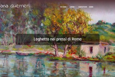 Sito web dell'artista contemporanea Silvana Guerrieri