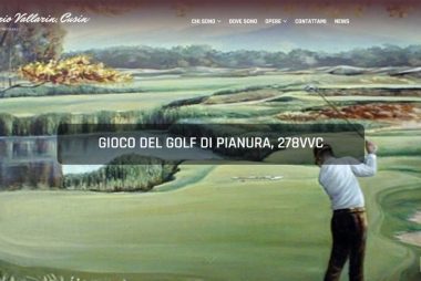 Sito web dell'artista Vittorio Vallarin Cusin