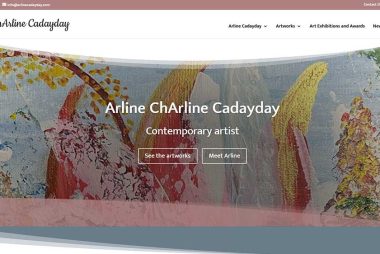 Arline Cadayday, artista contemporanea che promuove le sue opere on line