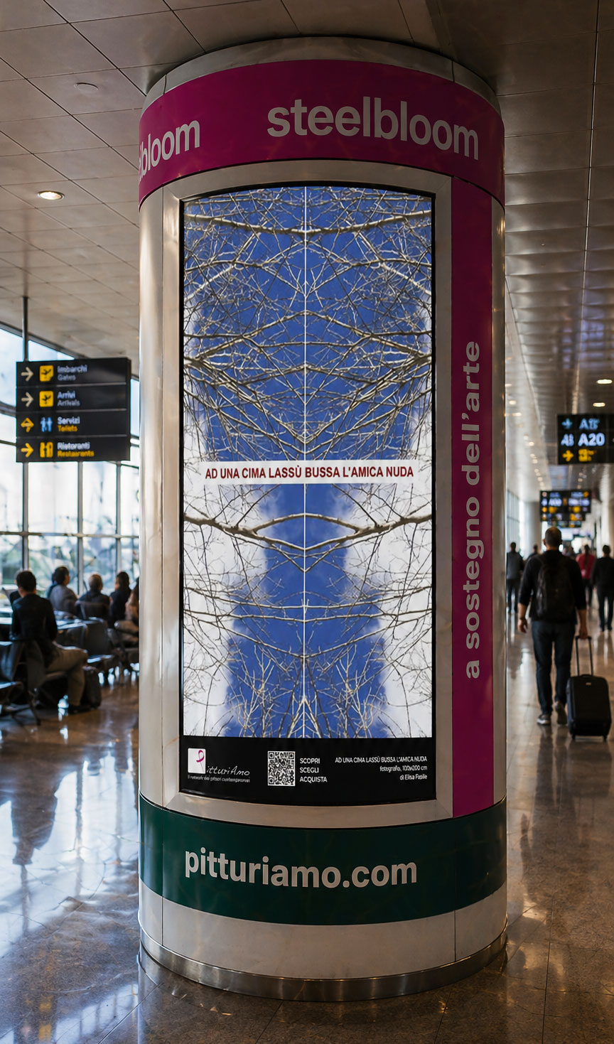 de l’art à l’aéroport de Bergame, Orio Al Serio.