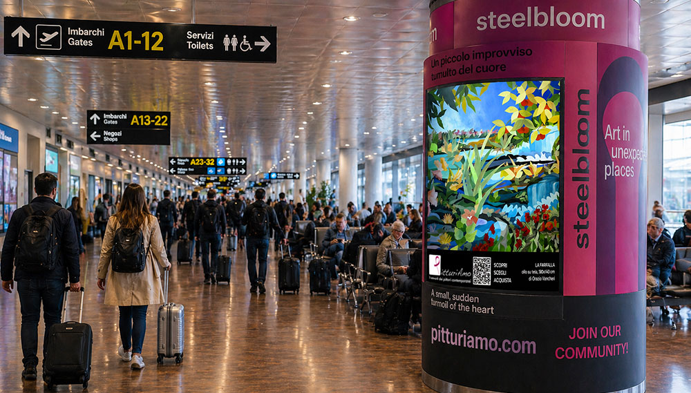 Arte in aeroporto 