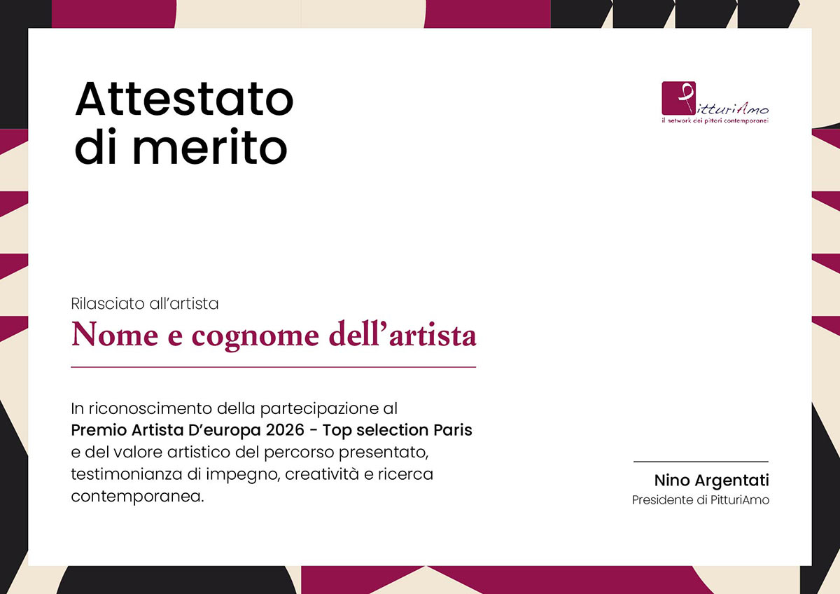 Attestato di merito PAE26