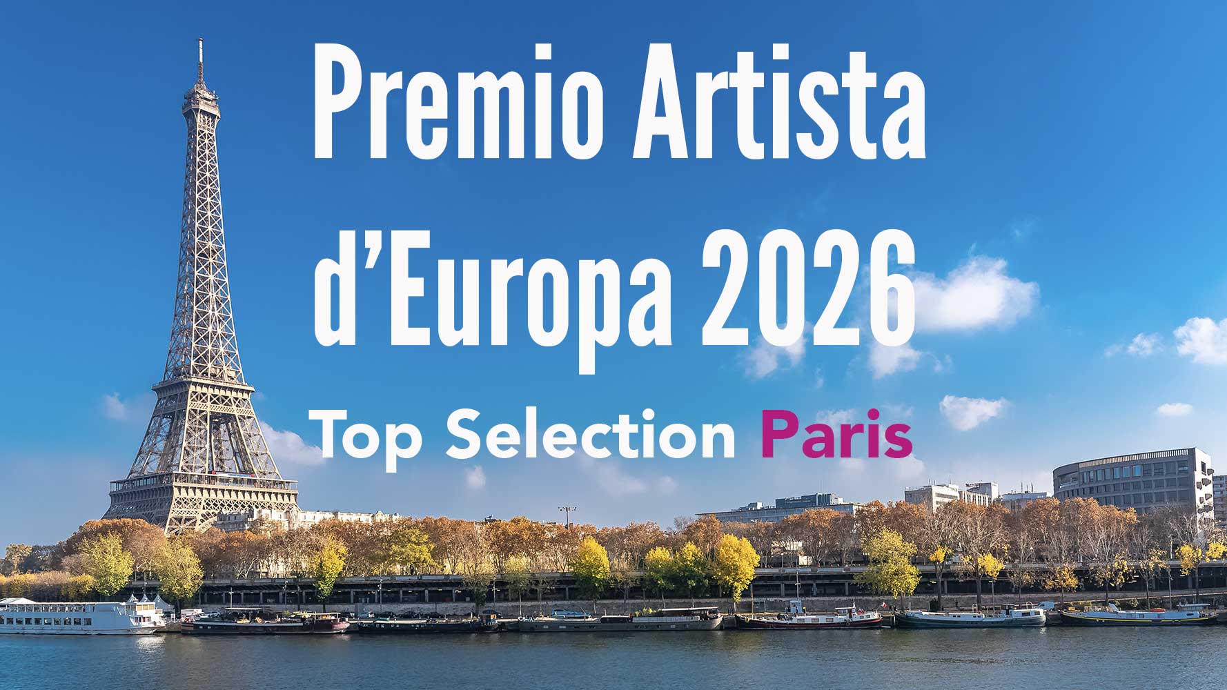 Premio Artista d'Europa 2026 - Parigi