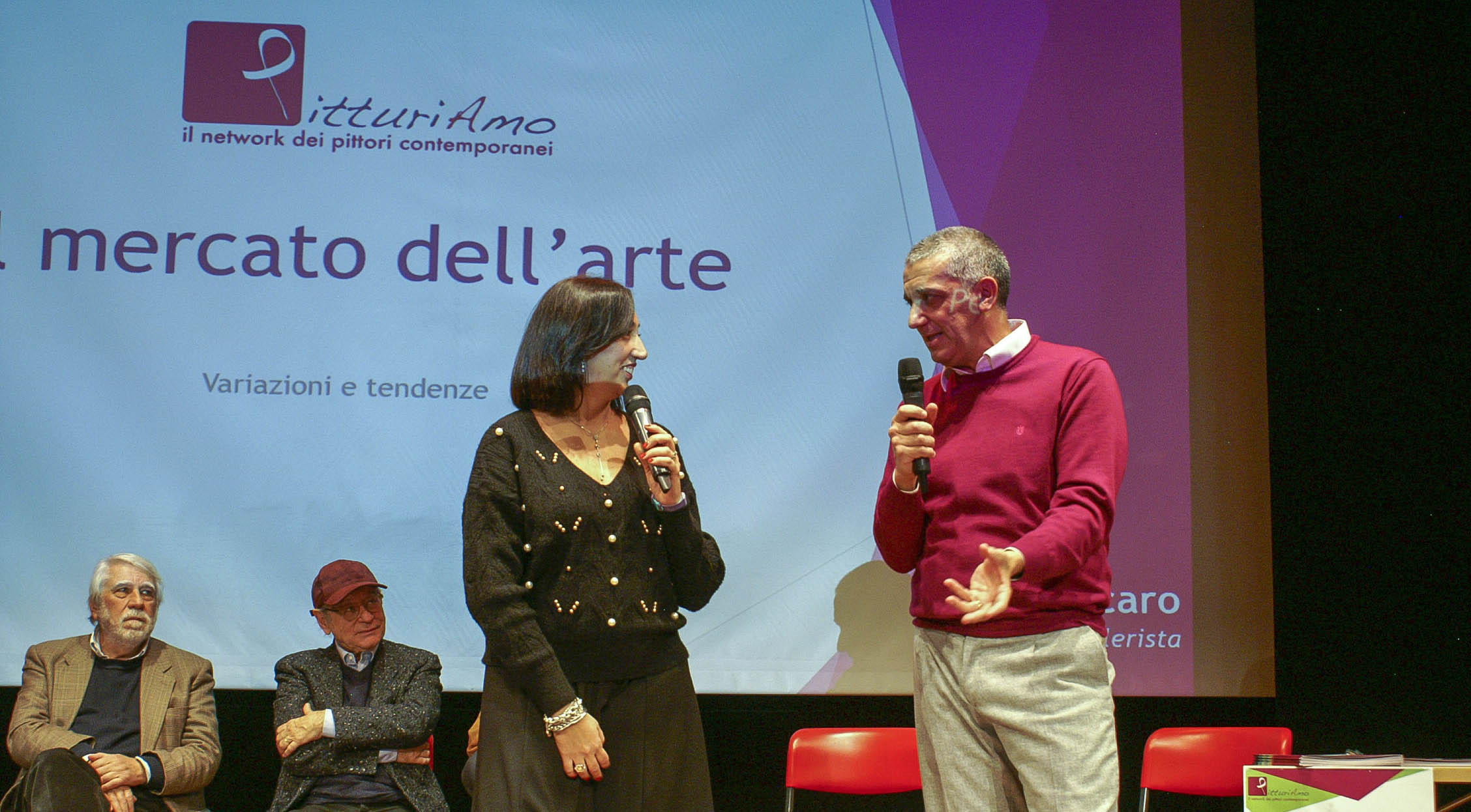 Anna Soricaro e Nino Argentati al Premio Artista Italia 2022