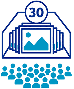 solo 30 opere selezionate