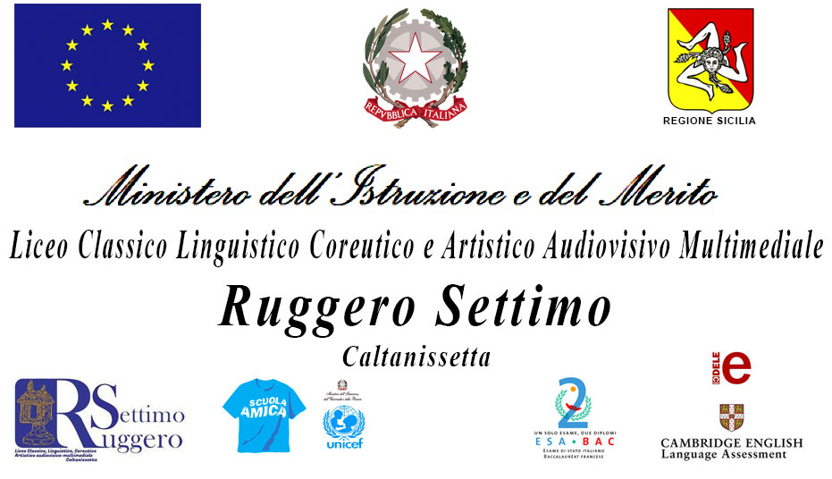 Logo Ministero Istruzione Ruggero Settimo Caltanissetta
